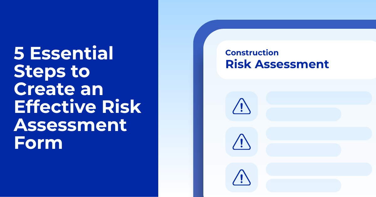 5 Essential Steps to Create an Effective Risk Assessment Form banner
