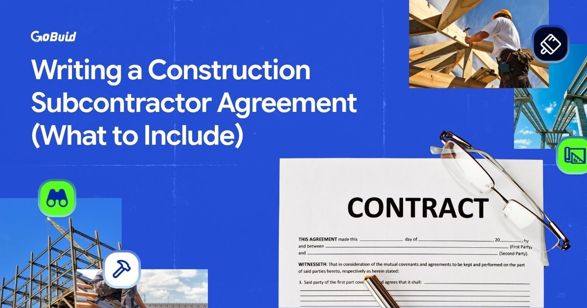 Writing a Construction Subcontractor Agreement (What to Include) banner
